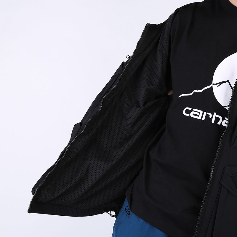 Мужская куртка Carhartt WIP Hayes Jacket (I027505-black)  - цена, описание, фото 6